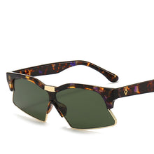 Load image into Gallery viewer, Cat Eye Sunglasses Triangle  Olive Green Eye Glasses Irregular PC Brand Designer Female Glasses Oculos De Sol UV400
