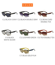 Load image into Gallery viewer, Cat Eye Sunglasses Triangle  Olive Green Eye Glasses Irregular PC Brand Designer Female Glasses Oculos De Sol UV400