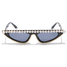 Load image into Gallery viewer, Cat Eye Sunglasses Women Brand Designer Vintage Rhinestone Sun Glasses Pink Sexy Cateye Glasses Gafas De Ojo De Gato