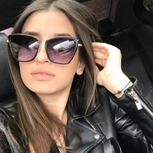 Load image into Gallery viewer, Cat Eye Sunglasses Women Men Personality  2023 Butterfly Cateye Female Shades UV400 Vintage