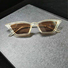 Load image into Gallery viewer, New  Cat Eye Sunglasses Women Small Vintage Brand Designer Sun Glasses Retro Yellow ladies Sunglass  Eyewear Female Shades