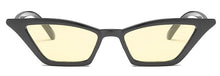 Load image into Gallery viewer, New  Cat Eye Sunglasses Women Small Vintage Brand Designer Sun Glasses Retro Yellow ladies Sunglass  Eyewear Female Shades