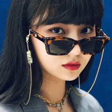 Load image into Gallery viewer, Cat Eye Vintage Sunglasses Women Brand Designer Retro Points Rectangle Sun Glasses Female Lady Eyeglass Driver Goggles