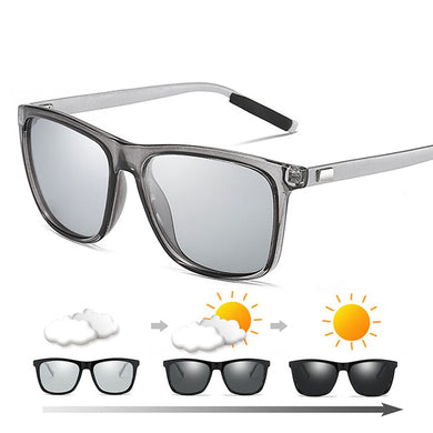 Change Color Photochromic Sunglasses Men Polarized Chameleon Glasses Male Sun Glasses Day Night Vision Driving Eyewear Gafas