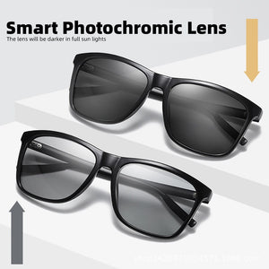 Change Color Photochromic Sunglasses Men Polarized Chameleon Glasses Male Sun Glasses Day Night Vision Driving Eyewear Gafas