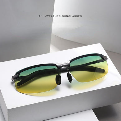 Change Color Photochromic Sunglasses Men Polarized Chameleon Glasses Male Sun Glasses Day Night Vision Driving Eyewear Gafas