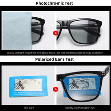 Load image into Gallery viewer, Change Color Photochromic Sunglasses Men Polarized Chameleon Glasses Male Sun Glasses Day Night Vision Driving Eyewear Gafas