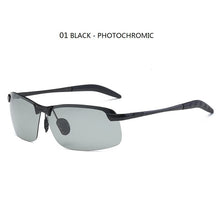 Load image into Gallery viewer, Change Color Photochromic Sunglasses Men Polarized Chameleon Glasses Male Sun Glasses Day Night Vision Driving Eyewear Gafas