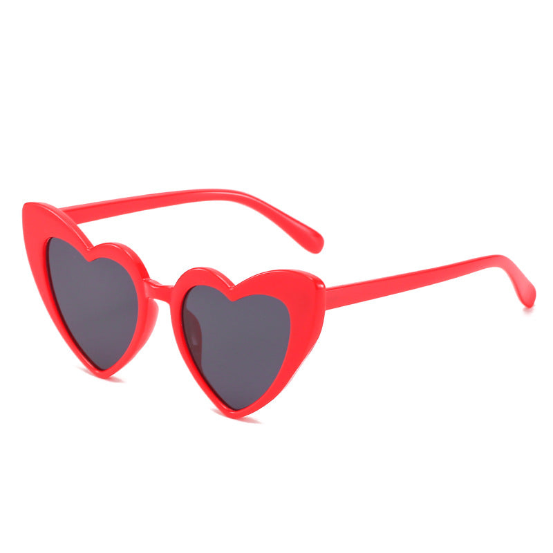 Children Sunglasses Kids Polarized Sun Glasses LOVE Heart Boys Girls Glasses Baby Flexible Safety Frame Eyewear