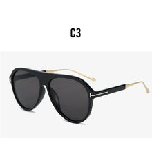 Load image into Gallery viewer, Classic Ladies Pilot Round Sunglasses Women Retro Oversized Sun Glasses  Driving Men Sun Glasses zonnebril dames UV400