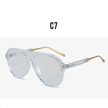 Load image into Gallery viewer, Classic Ladies Pilot Round Sunglasses Women Retro Oversized Sun Glasses  Driving Men Sun Glasses zonnebril dames UV400