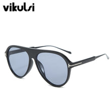 Load image into Gallery viewer, Classic Ladies Pilot Round Sunglasses Women Retro Oversized Sun Glasses  Driving Men Sun Glasses zonnebril dames UV400