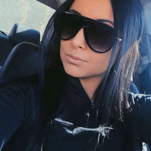 Load image into Gallery viewer, Classic Ladies Pilot Round Sunglasses Women Retro Oversized Sun Glasses  Driving Men Sun Glasses zonnebril dames UV400