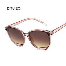 Load image into Gallery viewer, Classic Oval Red Women Sunglasses Female Vintage  Plastic Brand Designer Cat Eye Sun Glasses UV400 Fashion