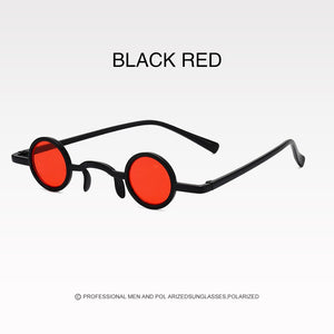 New Classic Retro Gothic Vampire Style Cool Sunglasses Women Small Round Frame SteamPunk Brand Design Sunglasses Oculos De Sol
