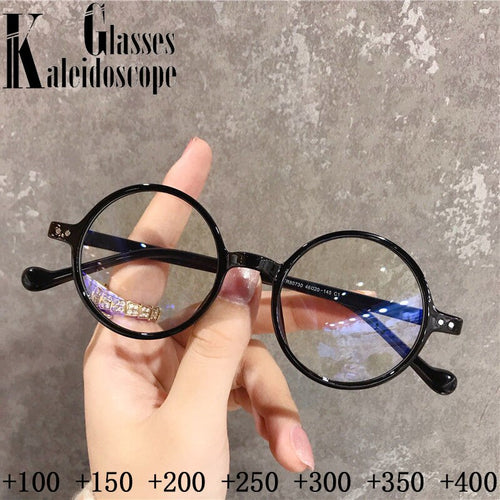 Classic Round Reading Glasses for Women Men Hyperopia Glasses Round Presbyopia Diopter +100 +150 +200 +250 +300 +350 +400