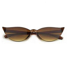 Load image into Gallery viewer, Classic Women Sunglasses Vintage  Plastic Brand Designer Black Cat Eye Sun Glasses Female UV400 Fashion