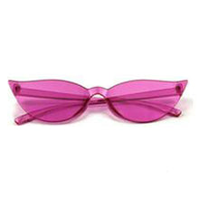 Load image into Gallery viewer, Classic Women Sunglasses Vintage  Plastic Brand Designer Black Cat Eye Sun Glasses Female UV400 Fashion