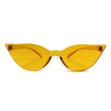 Load image into Gallery viewer, Classic Women Sunglasses Vintage  Plastic Brand Designer Black Cat Eye Sun Glasses Female UV400 Fashion