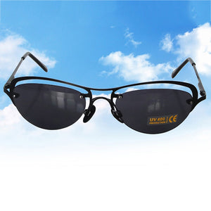 Cool The Matrix Trinity Polarized Sunglasses Men Ultralight Rimless Driving Brand Design Outdoor Fishing Sun Glasses