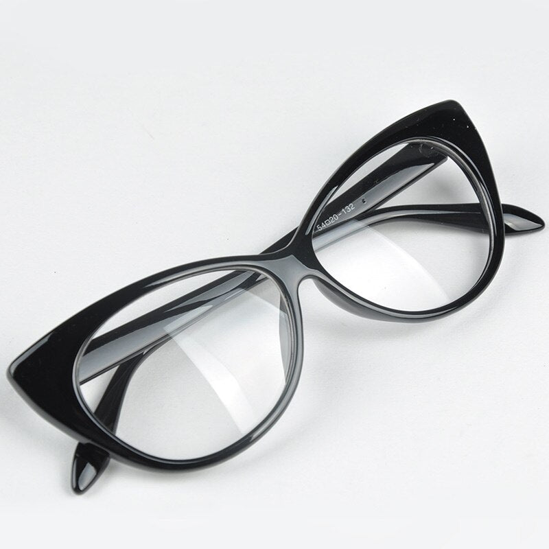 Cute Lovely Cat Eye Glasses Frame Women Glasses Female Eyewear Accessories oculos de sol feminino #H1018