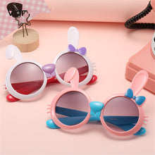 Load image into Gallery viewer, Cute Rabbit Glasses Boys Girls Cartoon Sunglasses Kids Modeling Sunglasses Birthday Party Decoration UV400 Goggles