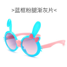 Load image into Gallery viewer, Cute Rabbit Glasses Boys Girls Cartoon Sunglasses Kids Modeling Sunglasses Birthday Party Decoration UV400 Goggles