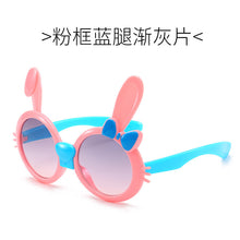Load image into Gallery viewer, Cute Rabbit Glasses Boys Girls Cartoon Sunglasses Kids Modeling Sunglasses Birthday Party Decoration UV400 Goggles