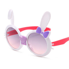 Load image into Gallery viewer, Cute Rabbit Glasses Boys Girls Cartoon Sunglasses Kids Modeling Sunglasses Birthday Party Decoration UV400 Goggles