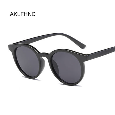 Cute Sexy Retro Cat Eye Sunglasses Women Small Black White Round Sun Glasses Female Retro UV400 Lunette De Soleil Femme