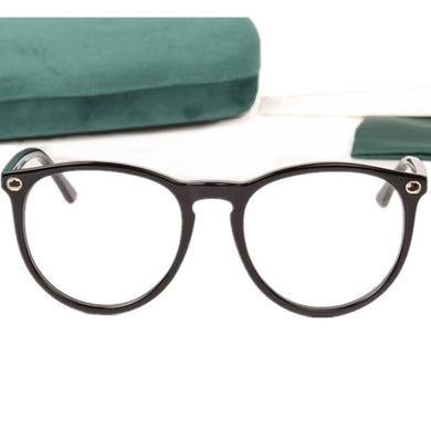 Designer 0027 Unisex Acetates Round Bigrim Frame 52-19-145 Italy Imported Plank Fullrim for Anti-Blueray Optic Prescription