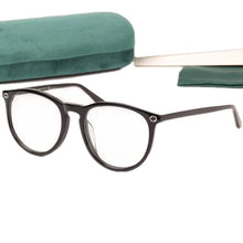 Load image into Gallery viewer, Designer 0027 Unisex Acetates Round Bigrim Frame 52-19-145 Italy Imported Plank Fullrim for Anti-Blueray Optic Prescription