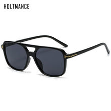 Load image into Gallery viewer, Double Beam Sunglasses  for Women Retro T-shaped Unisex Eyewear Punk Men Square Frame Sunglass gafas de sol UV400