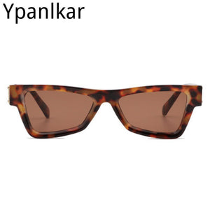 European and American Triangle Modern Small Frame Sunglasses Men and Women Personality Trend Niche Sunglasses