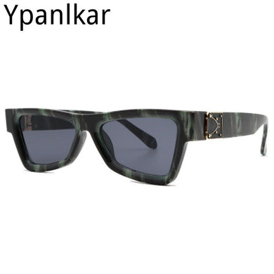 European and American Triangle Modern Small Frame Sunglasses Men and Women Personality Trend Niche Sunglasses