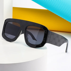 European and American large frame sunglasses for men and women casual sunglasses