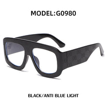 Load image into Gallery viewer, European and American large frame sunglasses for men and women casual sunglasses