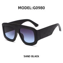Load image into Gallery viewer, European and American large frame sunglasses for men and women casual sunglasses