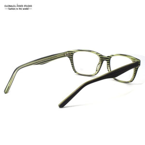 Eyeglasses  Designed Spring Hinge Metal Glasses Frame Women Men Brown Eyewear TL-A93023