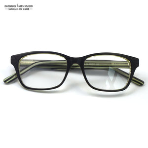 Eyeglasses  Designed Spring Hinge Metal Glasses Frame Women Men Brown Eyewear TL-A93023