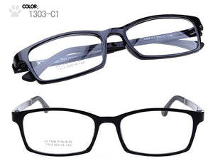 Eyeglasses Plastic steel Optical Eyewear Frames Women/Men Myopia Glasses Spectacles Frame oculos de grau Eyeglass 1303