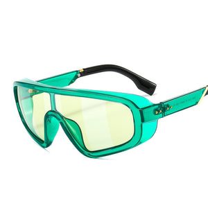 F Siamese Watermark Sunglasses T840 Color uv400 UV Protection Retro Gorgeous Cross-border Sunglasses gafas hombre