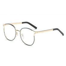 Load image into Gallery viewer, 2023 Ladies Cat Eye Glasses Frames For Women Metal frame Optical Eyewear Computer Glasses 45257