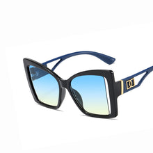 Load image into Gallery viewer, 2023 Cat&#39;s Eye Large Frame Hollow Out Sunglasses Women&#39;s Sunglasses Net Red Ins Sunglasses