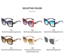 Load image into Gallery viewer, 2023 Cat&#39;s Eye Large Frame Hollow Out Sunglasses Women&#39;s Sunglasses Net Red Ins Sunglasses