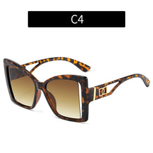 Load image into Gallery viewer, 2023 Cat&#39;s Eye Large Frame Hollow Out Sunglasses Women&#39;s Sunglasses Net Red Ins Sunglasses