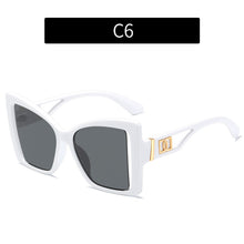 Load image into Gallery viewer, 2023 Cat&#39;s Eye Large Frame Hollow Out Sunglasses Women&#39;s Sunglasses Net Red Ins Sunglasses