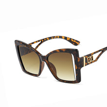 Load image into Gallery viewer, 2023 Cat&#39;s Eye Large Frame Hollow Out Sunglasses Women&#39;s Sunglasses Net Red Ins Sunglasses