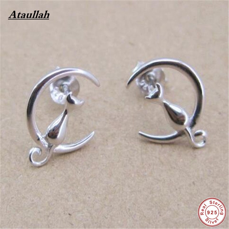 New Fashion 925 Sterling Silver Earrings for Women Stud Earrings Fashion Jewelry Brand EWS303