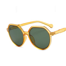 Load image into Gallery viewer, All-match Trend Sunglasses Personality Round Frame Sunglasses Ins Trend Candy Color Big Frame Sunglasses